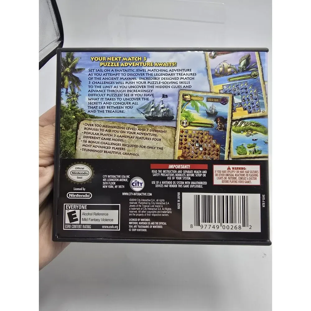 Jewels Of The Tropical Lost Island - (Nintendo DS)